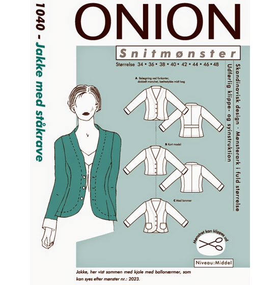 Onion 1040 Snitmønster